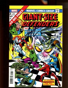 Giant Size Defenders #3 Facsimile Ed - SIGNED BY JIM STARLIN! (9.0/9.2) 2020