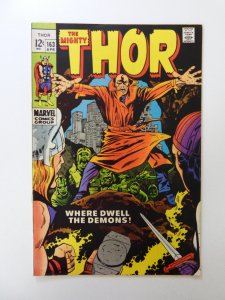 Thor #163 (1969) VF condition