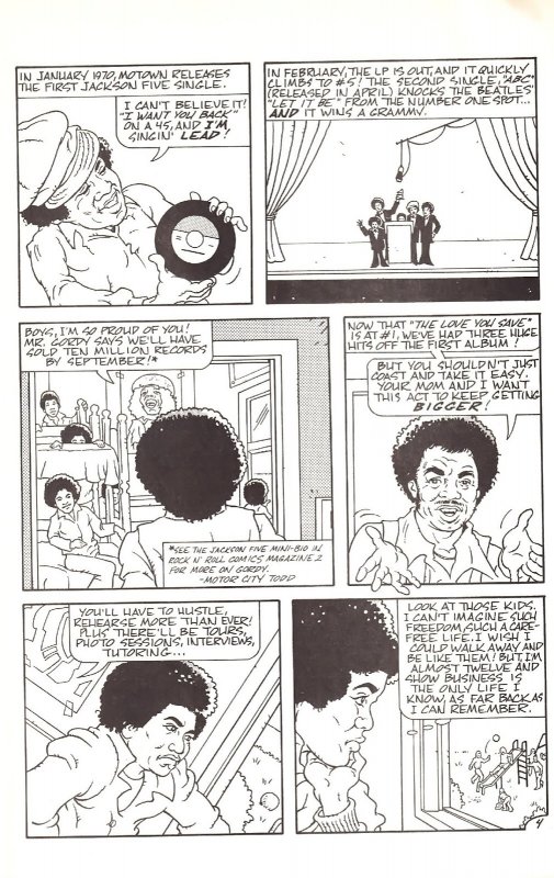 ROCK N' ROLL COMICS #36 (1991) MICHAEL JACKSON | UNAUTHORIZED BIOGRAPHY