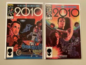 2010 set #1+2 direct editions 8.0 VF (1984)