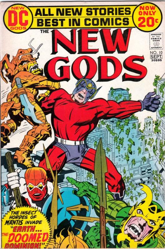 New Gods #10 (Sep-72) VF High-Grade Orion