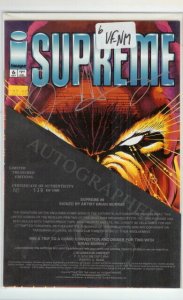 SUPREME (1992 IMAGE) 6 (W/CERT) VF-NM LIMITED TO 1000;S COMICS BOOK