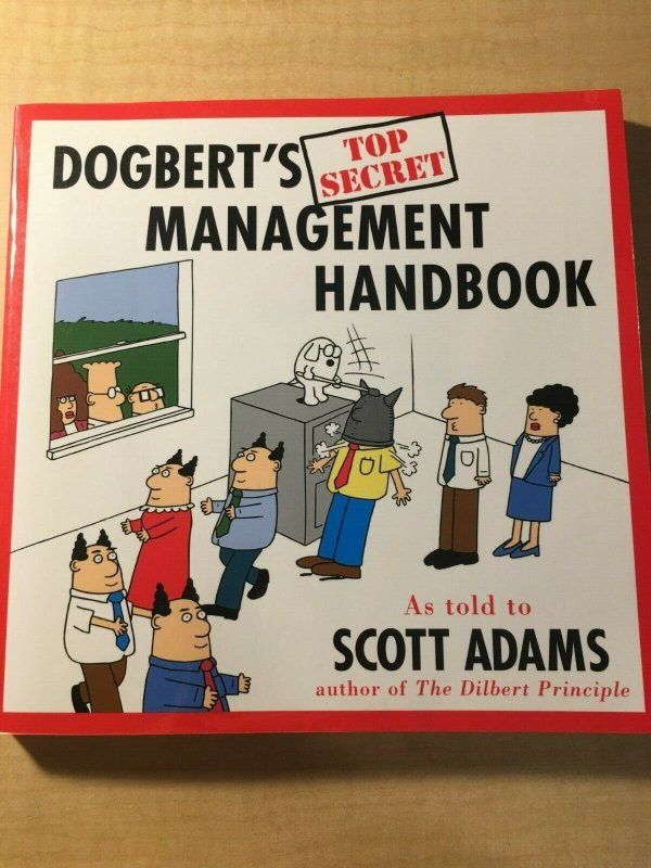 Dogbert's Top Secret Management Handbook Harper Buisness Comic Book TPB MFT2 