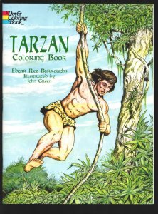 Tarzan Coloring Book #1  1998 - Dover  -VF - Comic Book