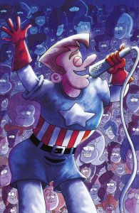 Captain American Idol (Rich Johnston's) #1A FN ; Boom! | Fred Hembeck Variant Ca