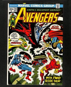 Avengers #111 Black Widow Joins!