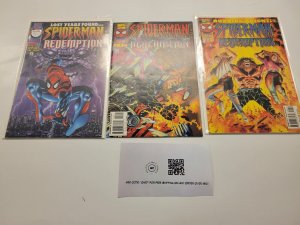 3 Marvel Comic Books Spider-Man Redemption #1 2 4 SM2