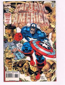 Captain America #437 VF Marvel Fighting Chance Epilogue Comic Book 1994 DE11