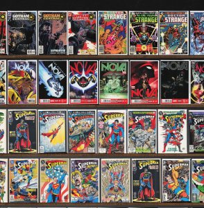 Huge Lot 150+ Comics with Superman, Nova, Gotham Central & More!