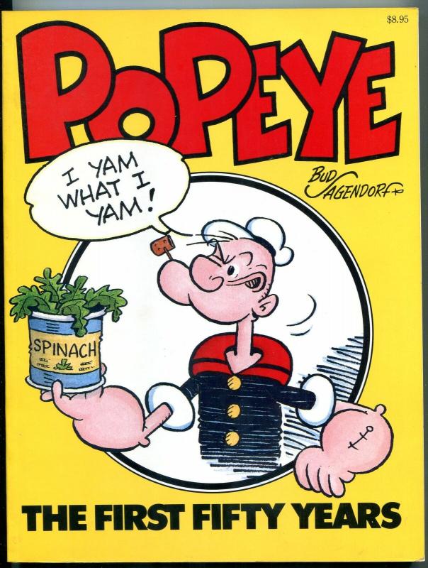 Popeye: The First Fifty Years Paperback 1979- Segar- Sagendorf