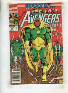 WHAT IF? #19 (8.0) SIGNED BY SAM DE LA ROSA & RON WILSON!! 1990