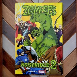 ZOMBIES ASSEMBLE Vol.2 #1-3 (Marvel 2017) Heroes & Horror / SET of 3 (Komiyama)