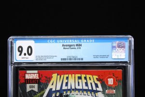 Avengers #684 - Mark Brooks Cover / Hulk Becomes Immortal Hulk (CGC 9.0) 2018