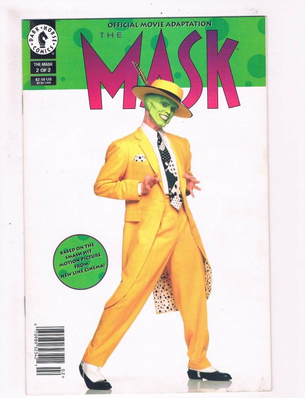 The Mask Complete Dark Horse Comics Limited Series # 1 2 Movie Adaptation S62