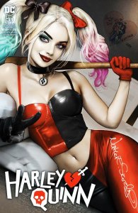 HARLEY QUINN #31 Wow! SIGNED W/COA NATHAN SZERDY VARIANT/SUICIDE SQUAD JOKER IVY