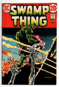Swamp Thing #3 - 1st full appearance Patchwork Man - Wrightson - 1973 - VG