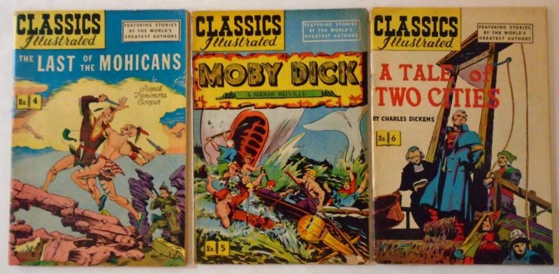 *Classics Illustrated #'s 1-7, 9 & 10 (9 Books) Guide Pricing at $119!