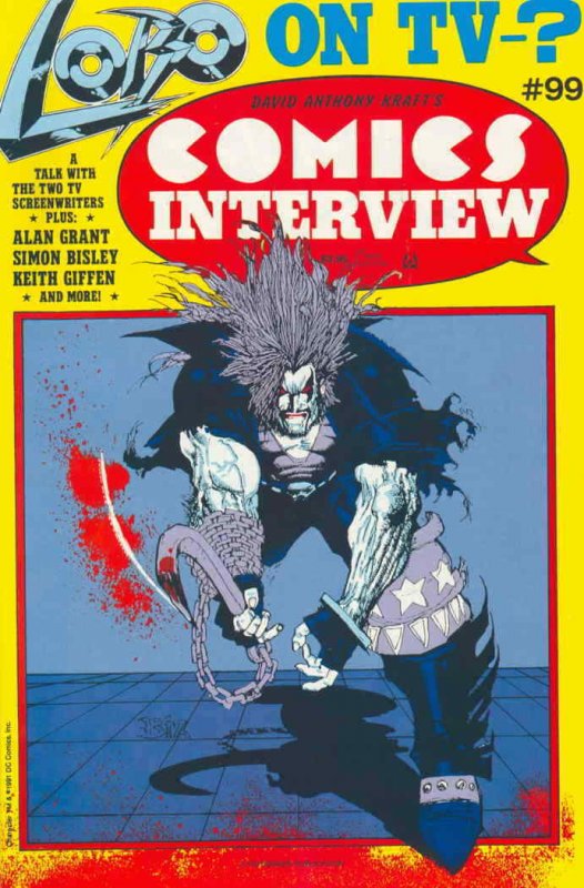 Comics Interview #99 VG; Fictioneer | low grade comic - save on shipping - detai