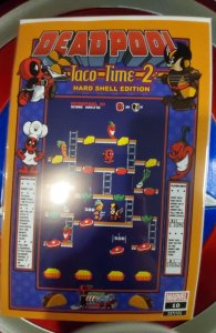 DEADPOOL  #10 TACO TIME 2 WOLVERINE NES 8 BIT GAME VARIANT EDITION