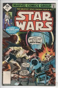 STAR WARS #5, VG, Reprint, Luke Skywalker, Darth Vader, 1977, more SW in store
