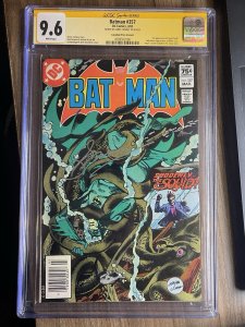 Batman #357 CGC 9.6 Canadian SS Signed Gerry  Conway 1st Killer Croc Jason Todd