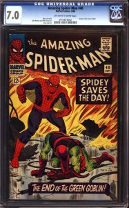 AMAZING SPIDER-MAN #40, CGC F/VF: 7.0