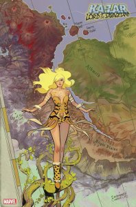 KA-ZAR LORD SAVAGE LAND #3 1:10 GARCIA MAP VARIANT MARVEL COMICS 2021 EB189
