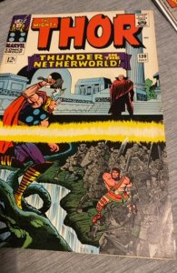 Thor #130 (1966)Thor in the nether world/ with Hercules & pluto higher mid grade