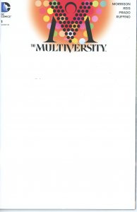 Multiversity #1 Blank Variant  9.0 (our highest grade)  Grant Morrison