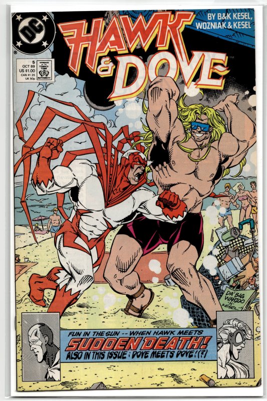 Hawk and Dove #5 (1989) Hawk & Dove