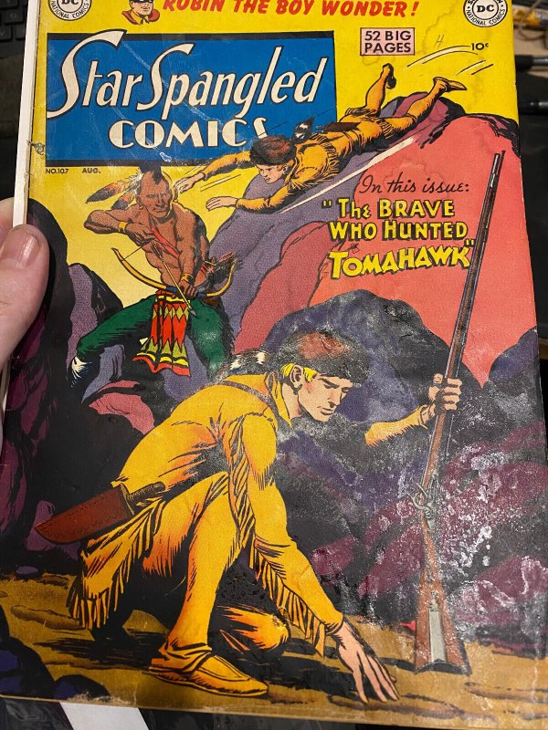 Star Spangled Comics #107 - Tomahawk (2.5 / 3.0) 1950 