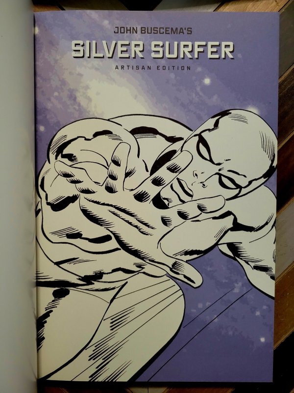 John Buscema's SILVER SURFER Artisan Edition (IDW Marvel 2022) Softcover