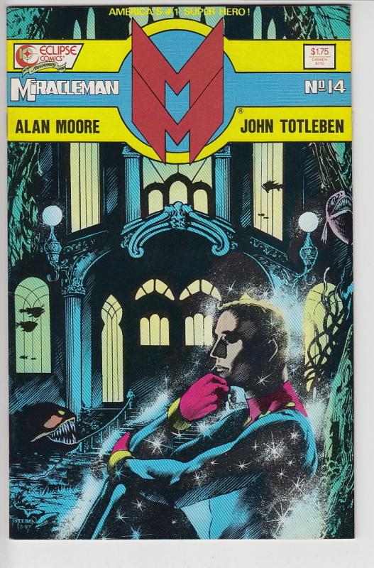 MIRACLEMAN SET 1-14 ECLIPSE Comics Alan Moore Garry Leach John Totlenem