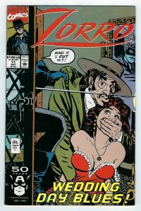 Zorro #1 Marvel Comics October Oct 1991 (FNVF)
