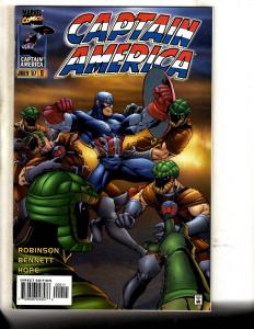 Lot Of 13 Captain America Marvel Comic Books # 1 2 3 4 5 6 7 8 9 10 11 12 13 DB2