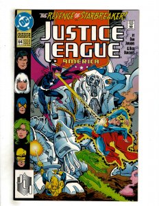Justice League America #64 (1992) DC Comics Superman Flash OF6