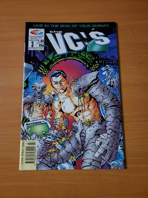 The VC's #3 ~ NEAR MINT NM ~ 1990 Fleetway / Quality Comics