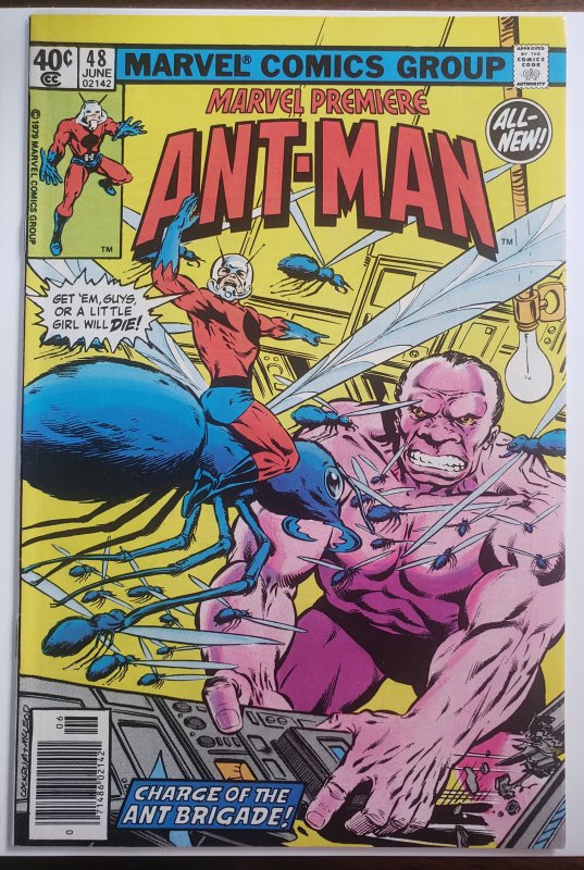 Marvel Premiere 47 and 48 Scott Lang becomes Ant-Man