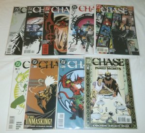 Chase   (DC 1998)   #1-9 (complete set) J.H. Williams III