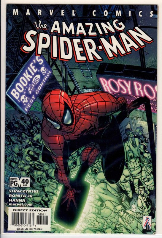 The Amazing Spider-Man #40 (2002) 9.8 NM/MT