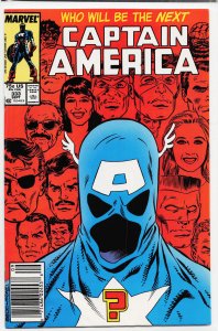 Captain America #333 (1987) Captain America [Key Issue]