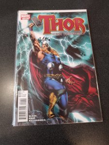 THOR FIRST THUNDER #1 SIGNED BY BRYAN J.L.GLASS (WRITER) WITH COA