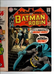 Detective Comics #395 - Batman - Robin -1st Neal Adams Denny O'Neil -1969- (-VF)
