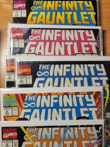 The Infinity Gauntlet #1,#2,#3(×2),#5,#6