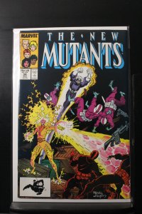 The New Mutants #54 Newsstand Edition (1987)