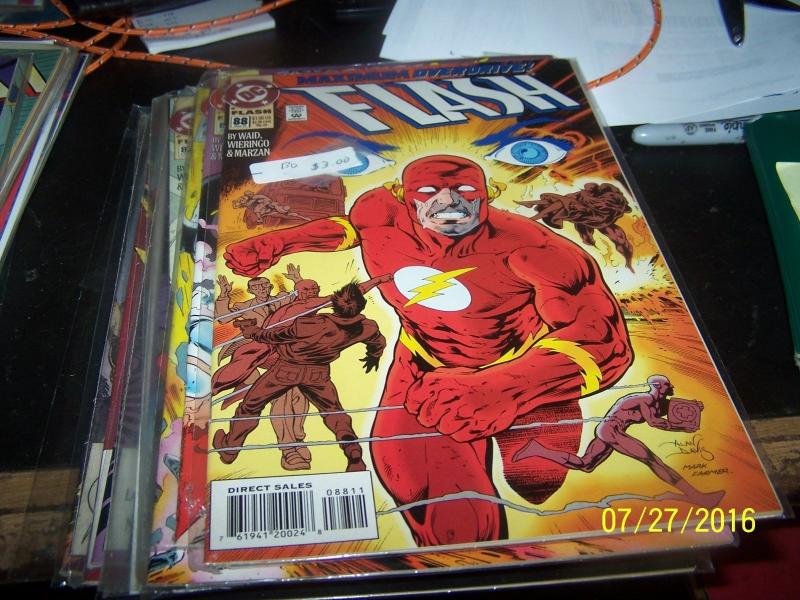 Flash comic # 88 (Mar 1994, DC) waly west HOT tv show + MAXIMUM OVERDRIVE