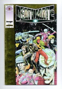 DEATHMATE #03 YELLOW (1993) MIKE LEEKE | GOLD FOIL ENHANCED | INDICIA ERROR