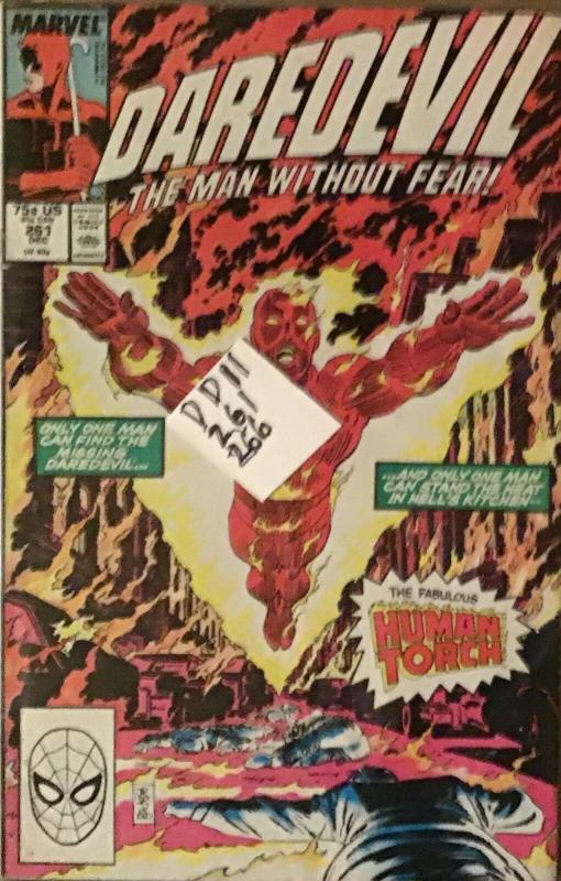 DAREDEVIL MARVEL #259-264 VF NM SATISFACTION GUARANTEED 