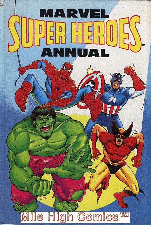 MARVEL SUPER-HEROES ANNUAL HC (U.K.) #1990 Fine