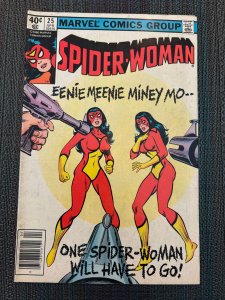 Spider-Woman #25 Newsstand Edition (1980)